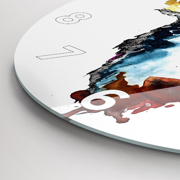 Kerek fali üvegóra A farkas és a telihold