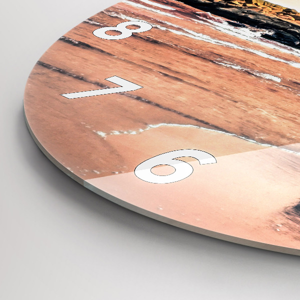 Kerek fali üvegóra Sherman-part