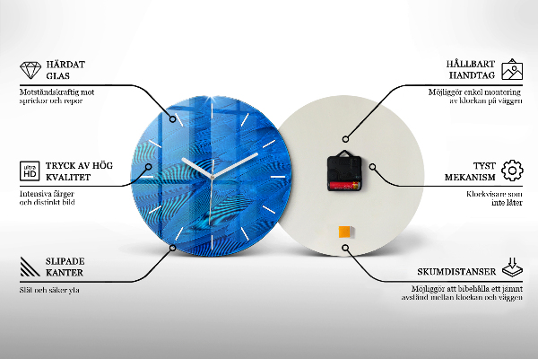 Kerek fali üvegóra Idő – Mechanizmus