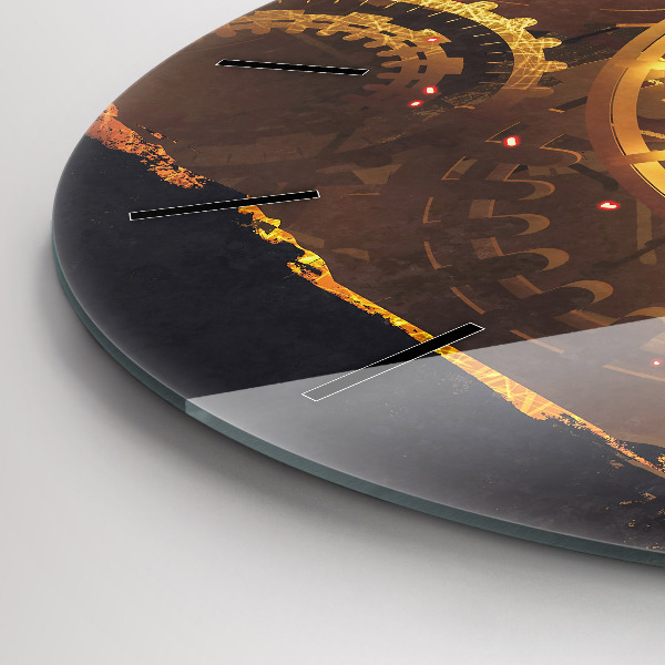 Kerek fali üvegóra Idő – Mechanizmus