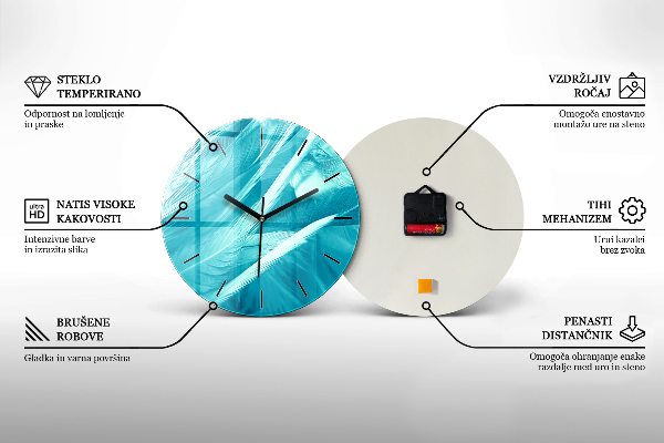 Kerek fali üvegóra Idő – Mechanizmus