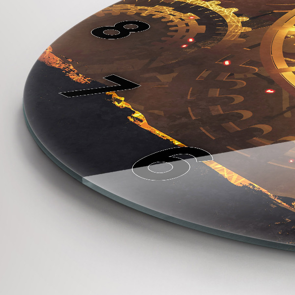 Kerek fali üvegóra Idő – Mechanizmus