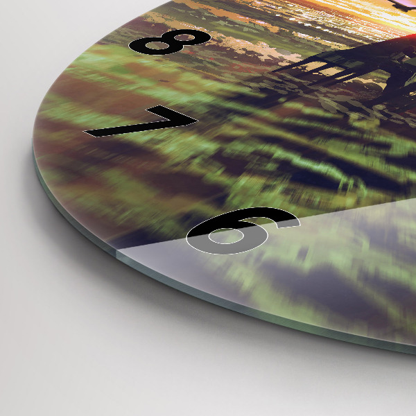 Kerek fali üvegóra Koncert a tengerparton