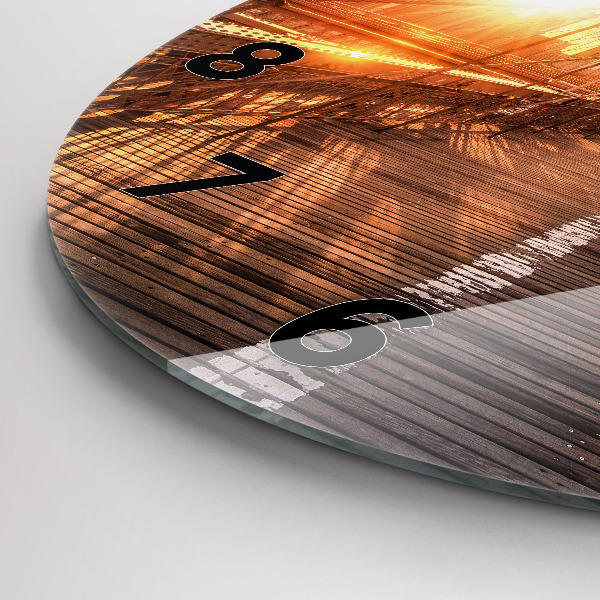 Kerek fali üvegóra Brooklyn Bridge NYC