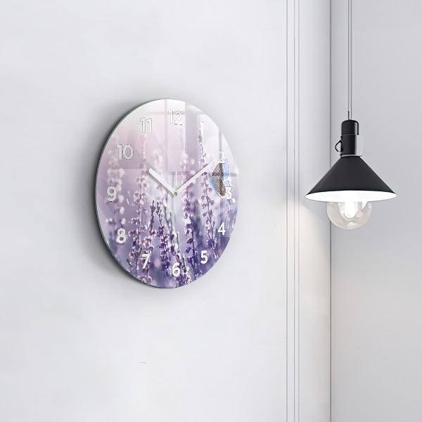 Kerek fali üvegóra Absztrakció