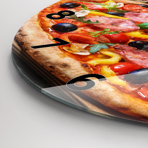 Kerek fali üvegóra Olaszország kulináris szíve