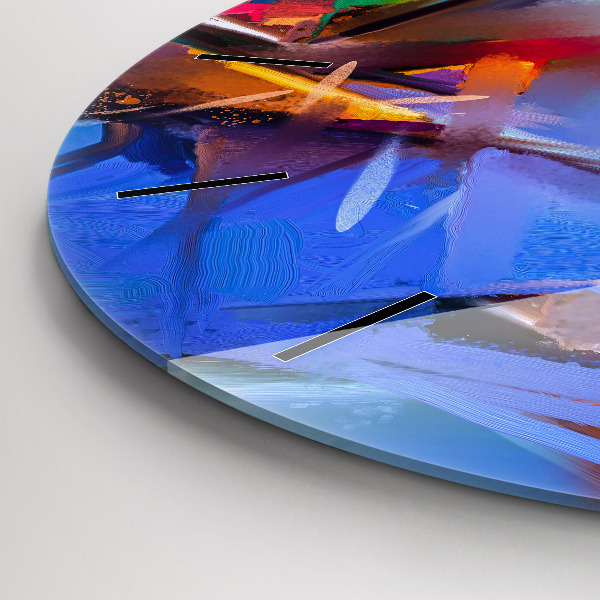 Kerek fali üvegóra Tengeri tájkép