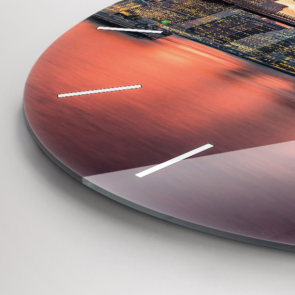 Kerek fali üvegóra New York East River