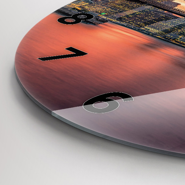 Kerek fali üvegóra New York East River