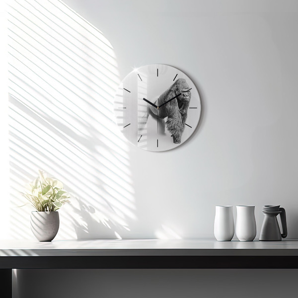 Kerek fali üvegóra Állatművészeti gyűjtemény