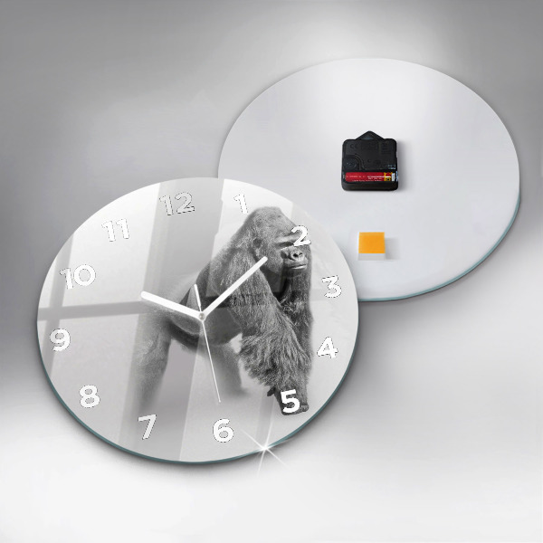 Kerek fali üvegóra Állatművészeti gyűjtemény