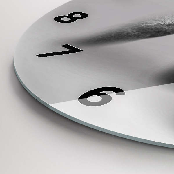 Kerek fali üvegóra Állatművészeti gyűjtemény