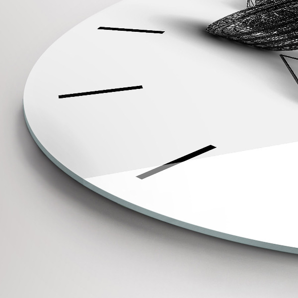 Kerek fali üvegóra F1 autó design