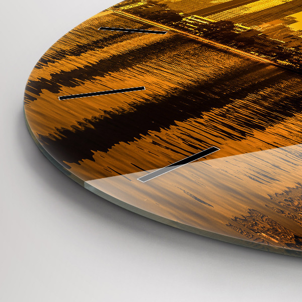 Kerek fali üvegóra Zhujiang folyó Kína