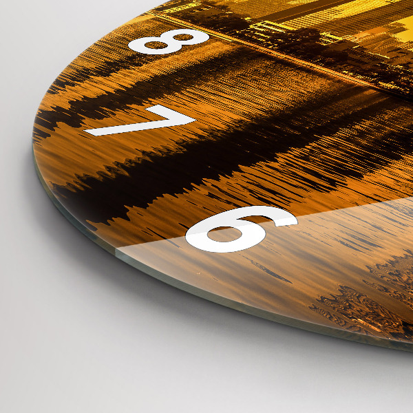 Kerek fali üvegóra Zhujiang folyó Kína