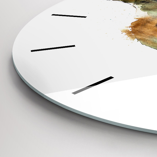 Kerek fali üvegóra A madár és a könyv