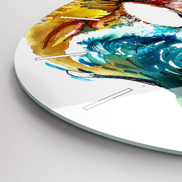 Kerek fali üvegóra Kultúra - brazil zászló