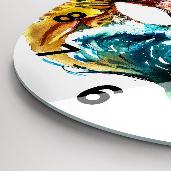 Kerek fali üvegóra Kultúra - brazil zászló