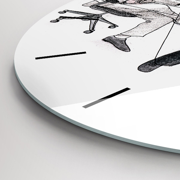 Kerek fali üvegóra Bábemberek