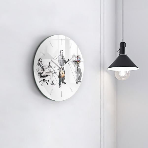 Kerek fali üvegóra Bábemberek