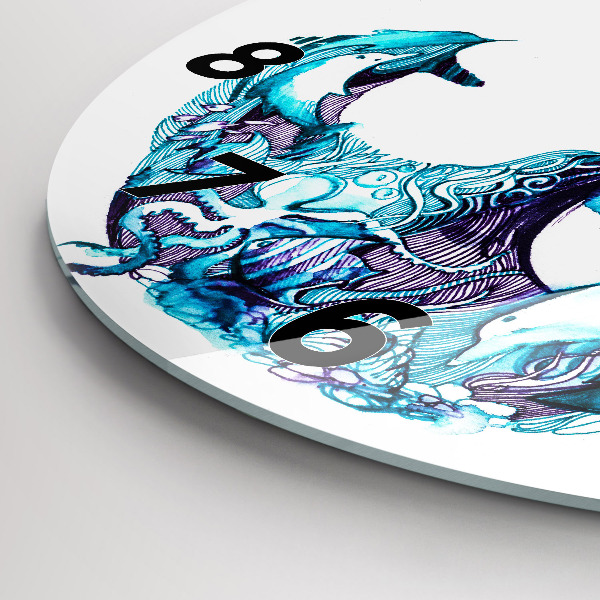 Kerek fali üvegóra Viharhorgony