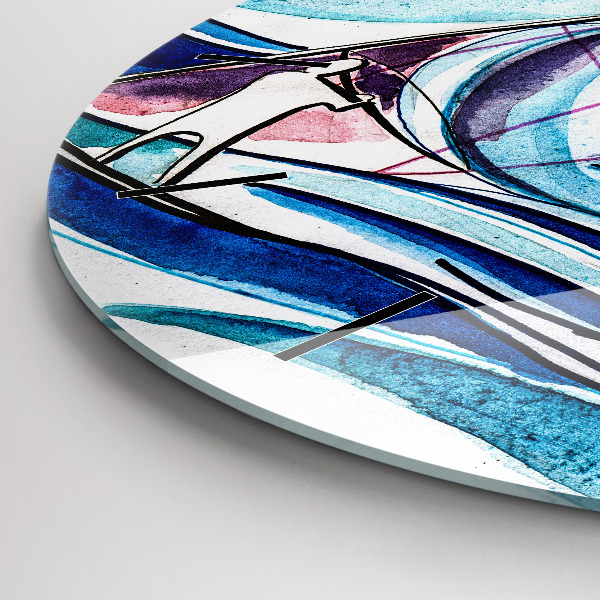 Kerek fali üvegóra Szörfdeszka