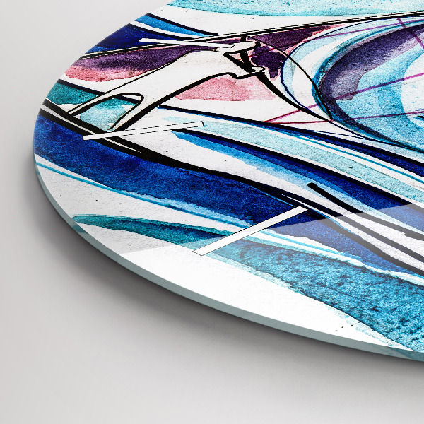 Kerek fali üvegóra Szörfdeszka