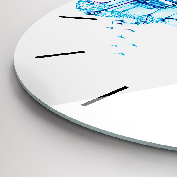 Kerek fali üvegóra Cselló Park-tó