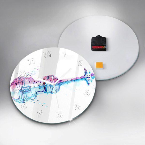 Kerek fali üvegóra Cselló Park-tó