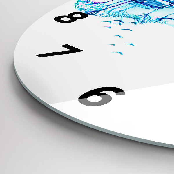 Kerek fali üvegóra Cselló Park-tó