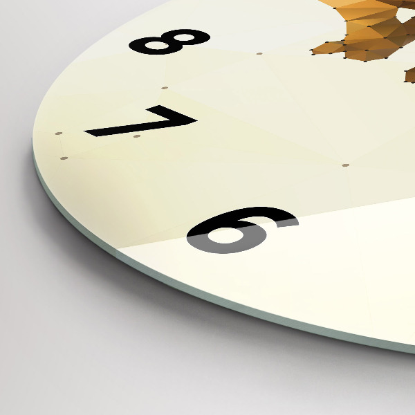 Kerek fali üvegóra Ádám teremtése