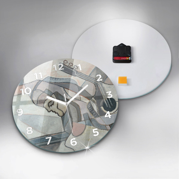 Kerek fali üvegóra Absztrakt festészet