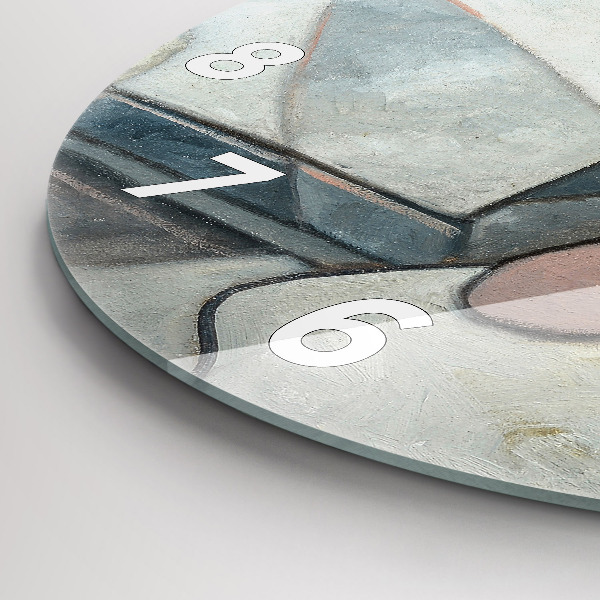 Kerek fali üvegóra Absztrakt festészet