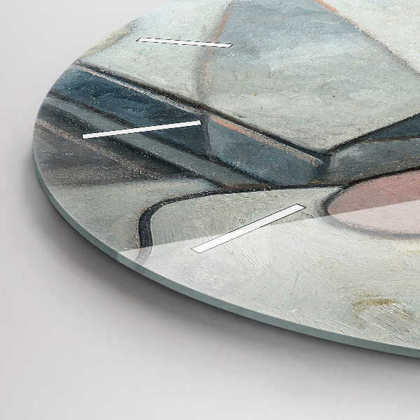 Kerek fali üvegóra Absztrakt festészet