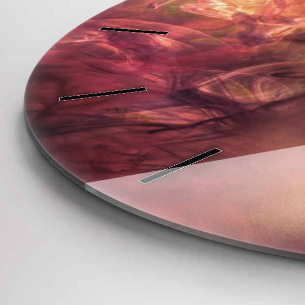 Kerek fali üvegóra Egy nő portréja