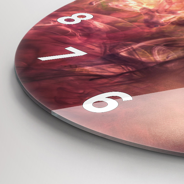 Kerek fali üvegóra Egy nő portréja