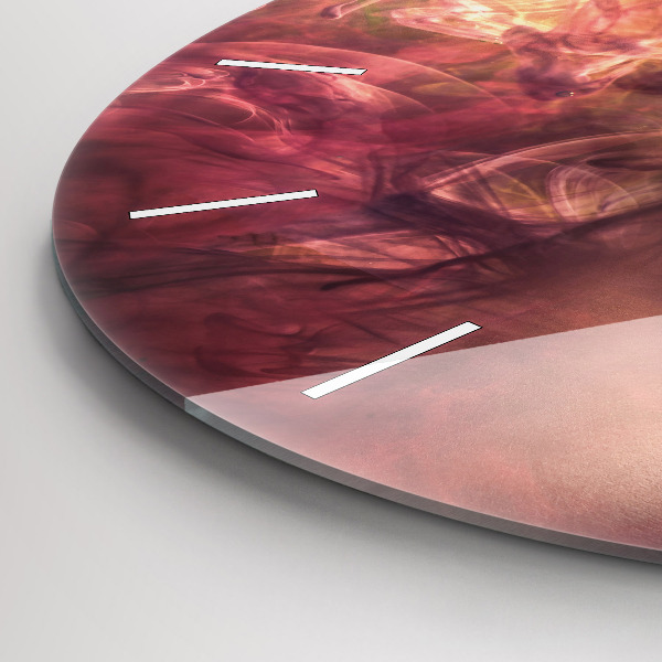 Kerek fali üvegóra Egy nő portréja