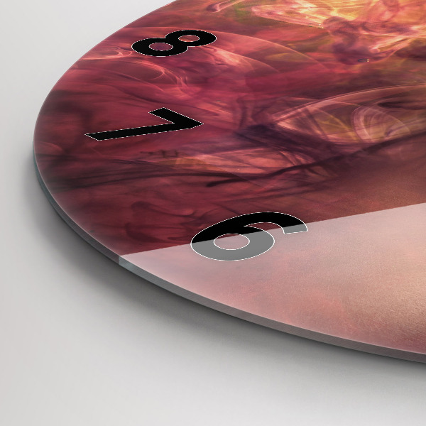 Kerek fali üvegóra Egy nő portréja