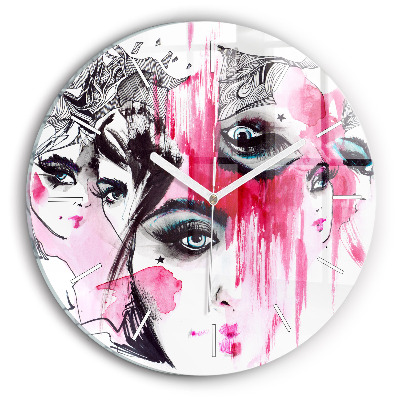 Kerek fali üvegóra Az absztrakció sok arca