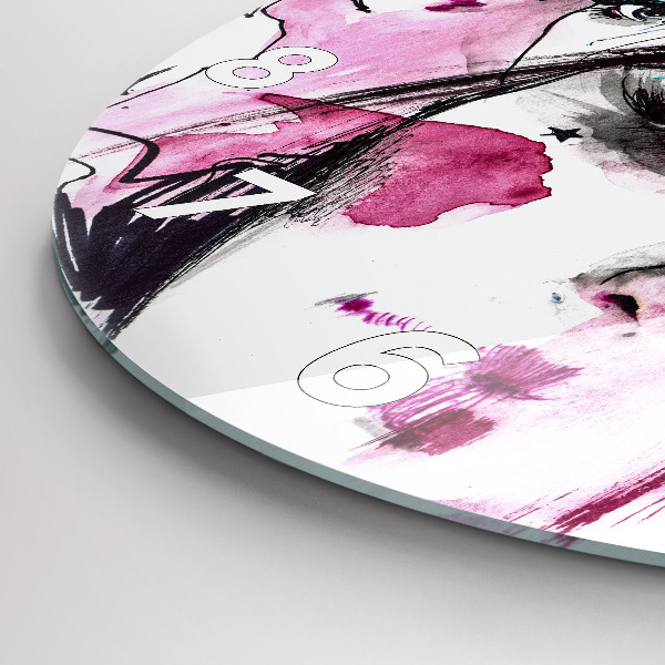 Kerek fali üvegóra Az absztrakció sok arca