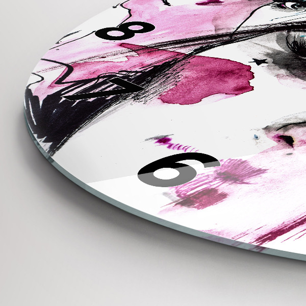 Kerek fali üvegóra Az absztrakció sok arca