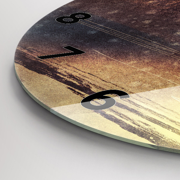 Kerek fali üvegóra nő esernyő