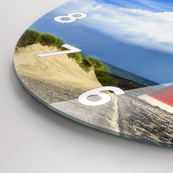 Kerek fali üvegóra Világítótorony