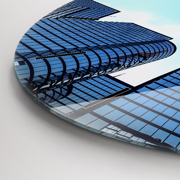 Kerek fali üvegóra Repülőgép épületek felett