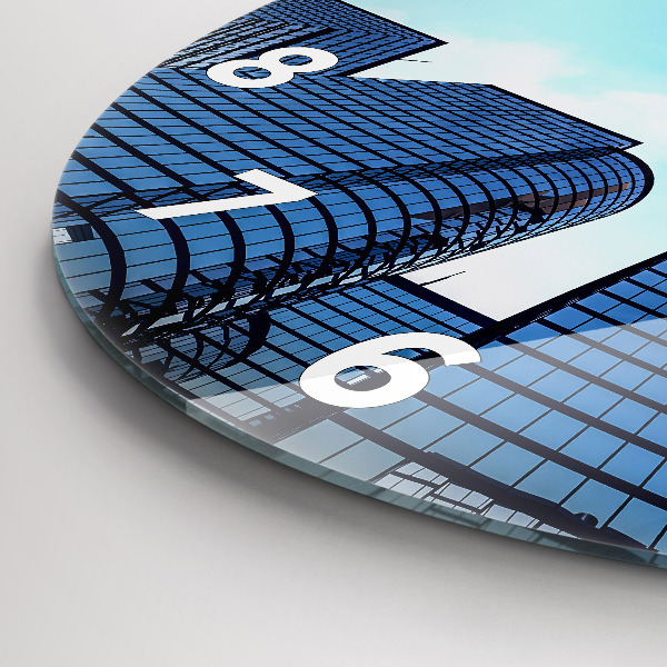 Kerek fali üvegóra Repülőgép épületek felett