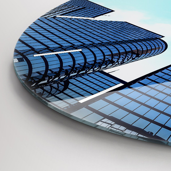 Kerek fali üvegóra Repülőgép épületek felett