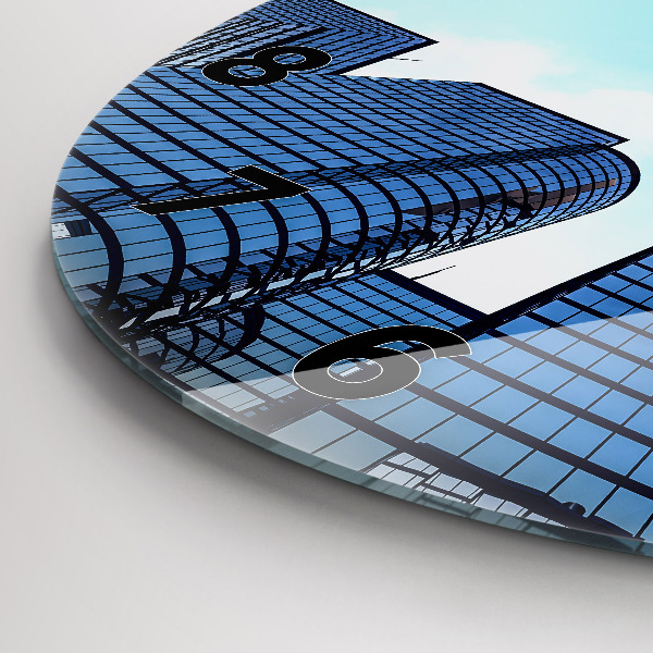 Kerek fali üvegóra Repülőgép épületek felett