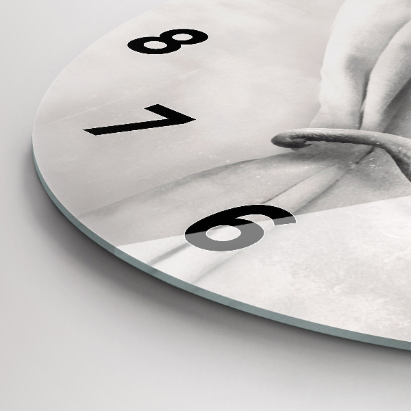 Kerek fali üvegóra Elefánt