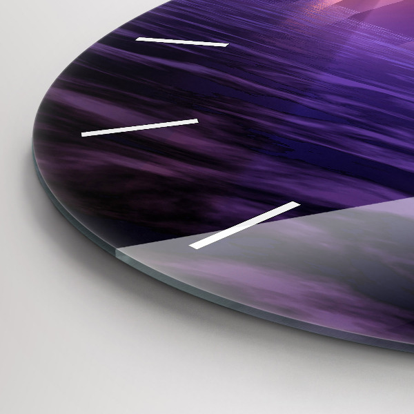 Kerek fali üvegóra Naplemente Stonehenge-ben