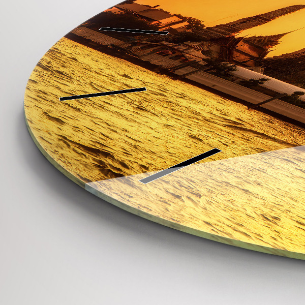 Kerek fali üvegóra Wat Arun Bangkok Thaiföld